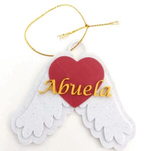 ADORNO ABUELA ALAS SER QUERIDO