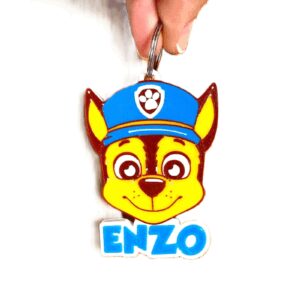 LLAVERO MOCHILA CHASE PERSONALIZADO