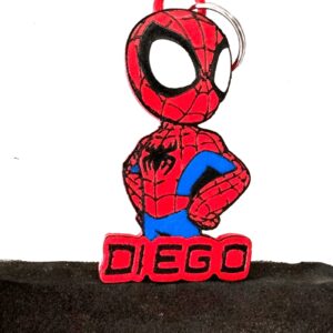 LLAVERO SPIDERMAN PERSONALIZADO