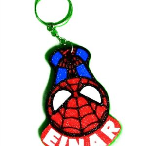 LLAVERO MOCHILA SPIDERMAN COLGADO PERSONALIZADO
