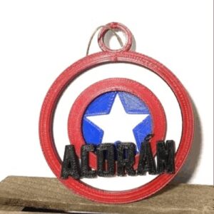 BOLA CAPITÁN AMÉRICA PLANA