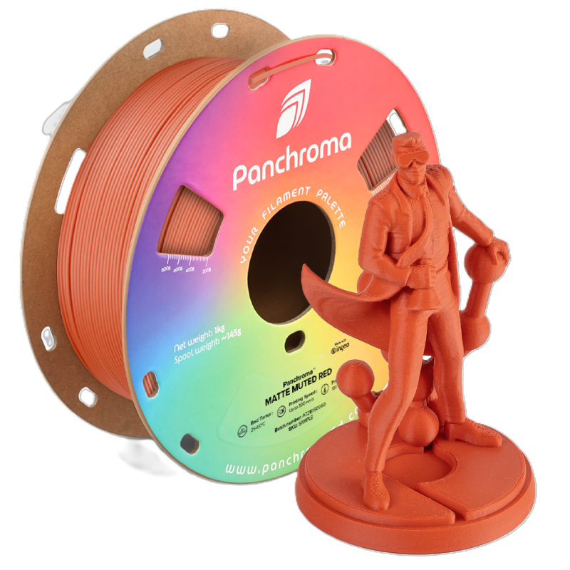 PLMK PLA 1KG - MATTE MUTED RED