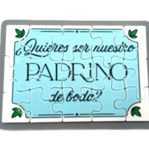 PUZZLE BODA PADRINO