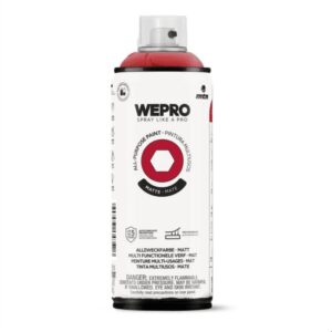 MTN WEPRO MATTE SOLVENT ROJO TANGO 400 ML