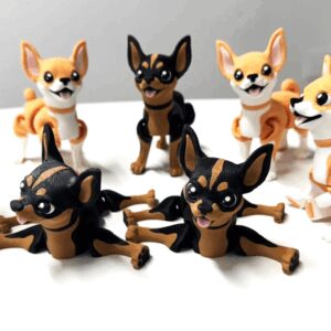 PERRO CHIHUAHUA ARTICULADO