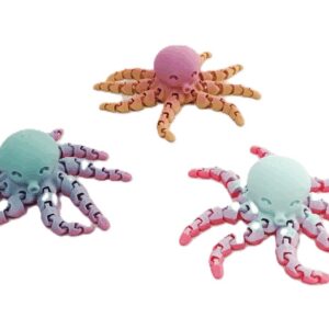 PULPO ARTICULADO MULTICOLOR