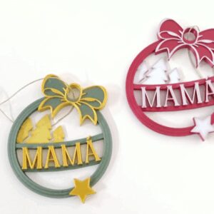 BOLA NAVIDAD PLANA MAMÁ