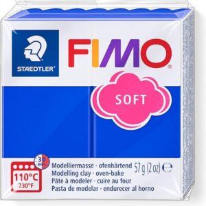 PASTA FIMO SOFT 57gr 8020-33 AZUL BRILLANTE