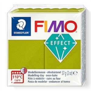 PASTA FIMO EFFECT 57gr 8010-51 VERDE METALIZADO
