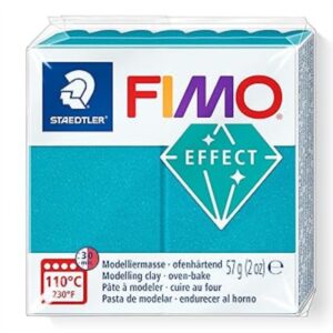 PASTA FIMO EFFECT 57gr 8010-36 TURQUESA METALLIC